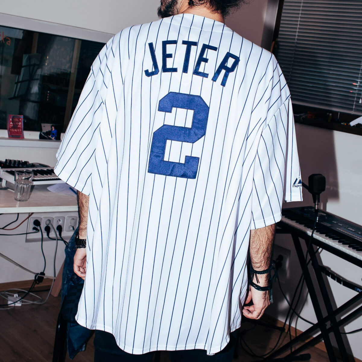 MLB Majestic New York Yankees 2 Derek Jeter Jersey kaufen