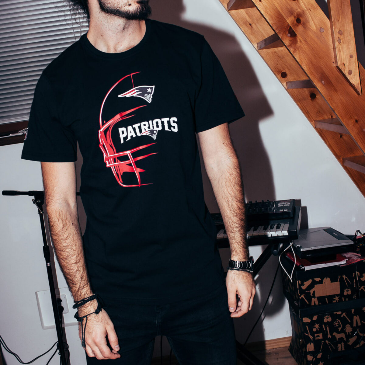 New Era NFL Headshot New England Patriots T-Shirt 36 Euro