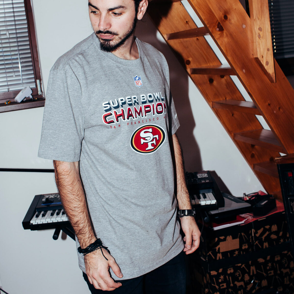 Nike NFL Super Bowl San Francisko 49ers Champions T-Shirt 8 Euro