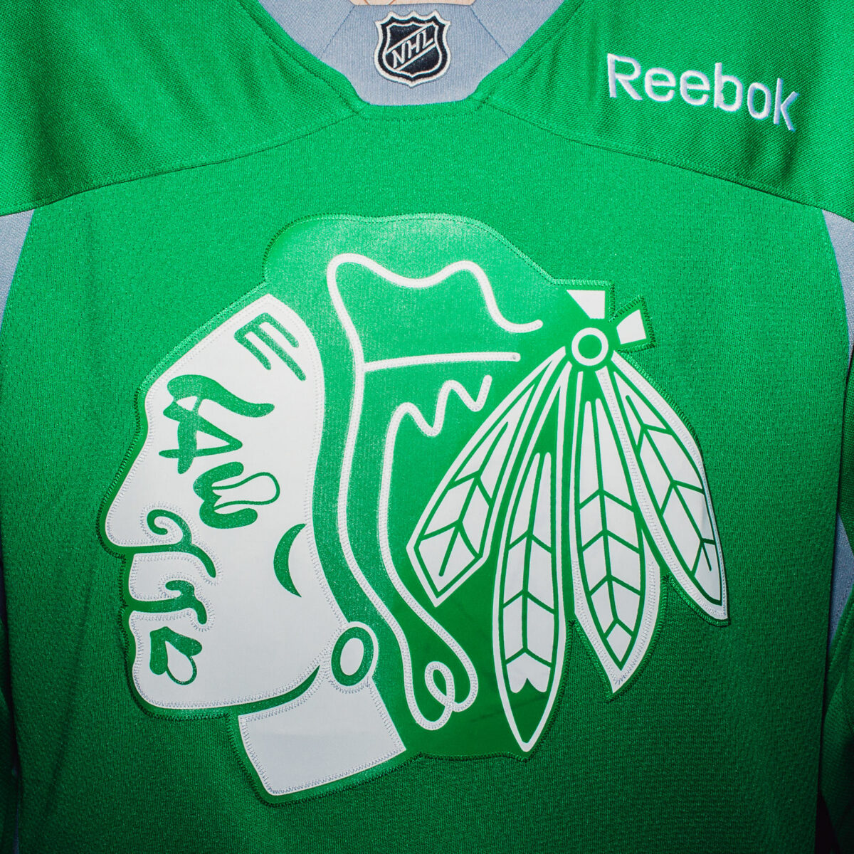 NHL Reebok Chicago Blackhawks Jersey green sale