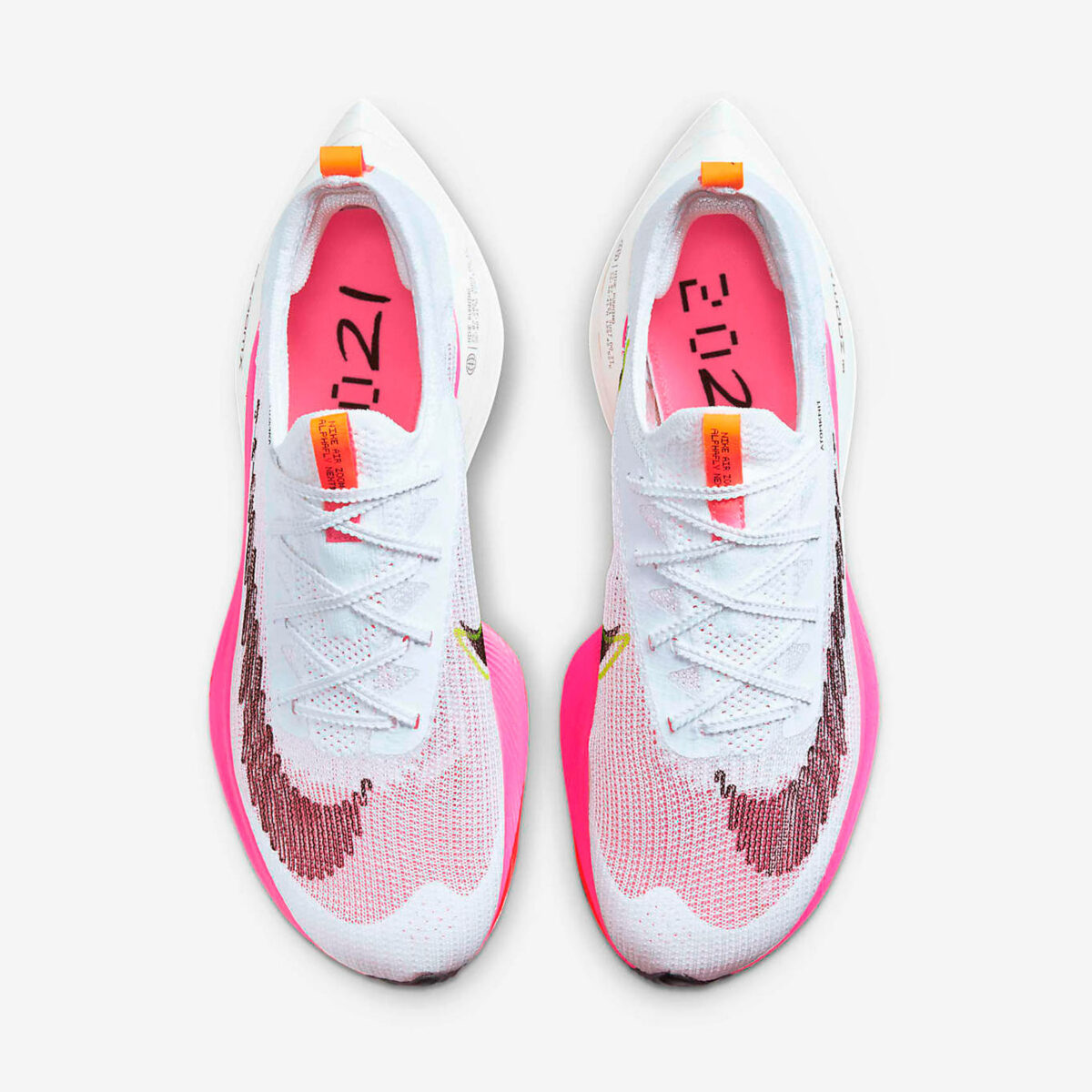 Damenschuhe Nike Air Zoom Alphafly NEXT% Flyknit White Pink
