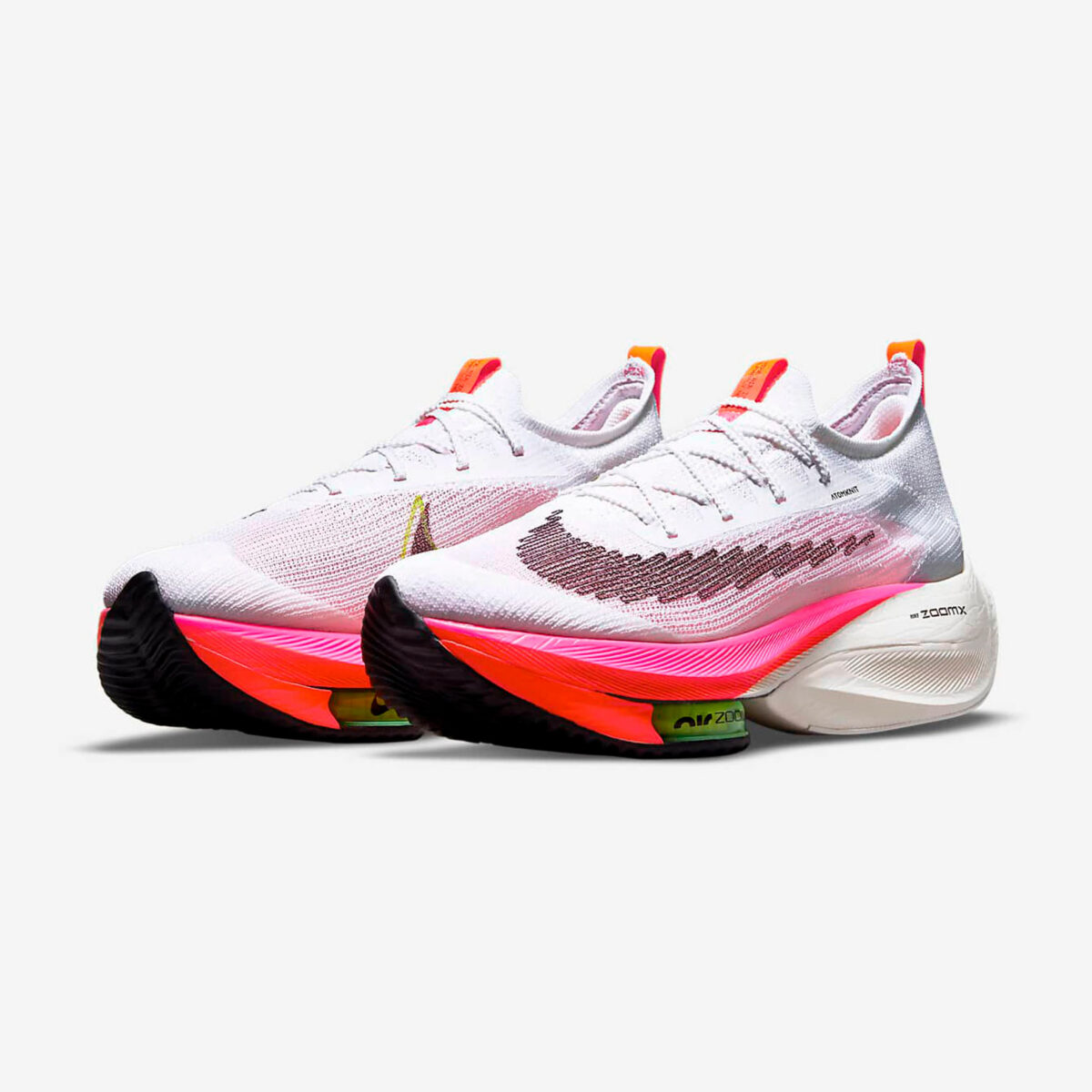 Nike W Air Zoom Alphafly NEXT% Flyknit White Pink DJ5455-100